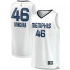 Camiseta John Konchar 46 Memphis Grizzlies Association Edition Blanco Hombre